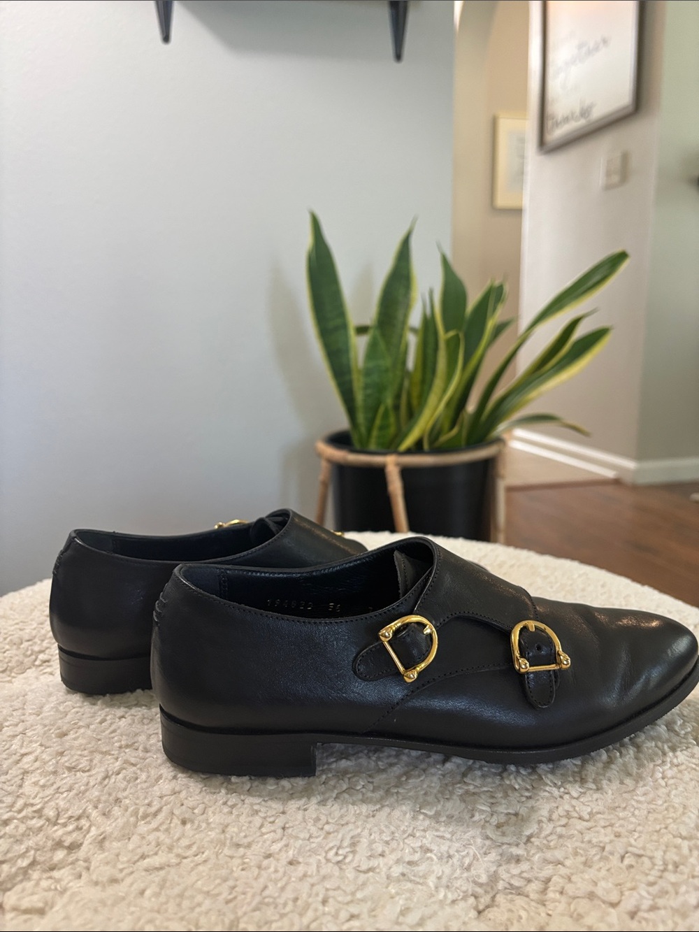 SARAH FLINT Ilene x Gravati Buckle Loafers NEW size 36 monk strap luxury Italy